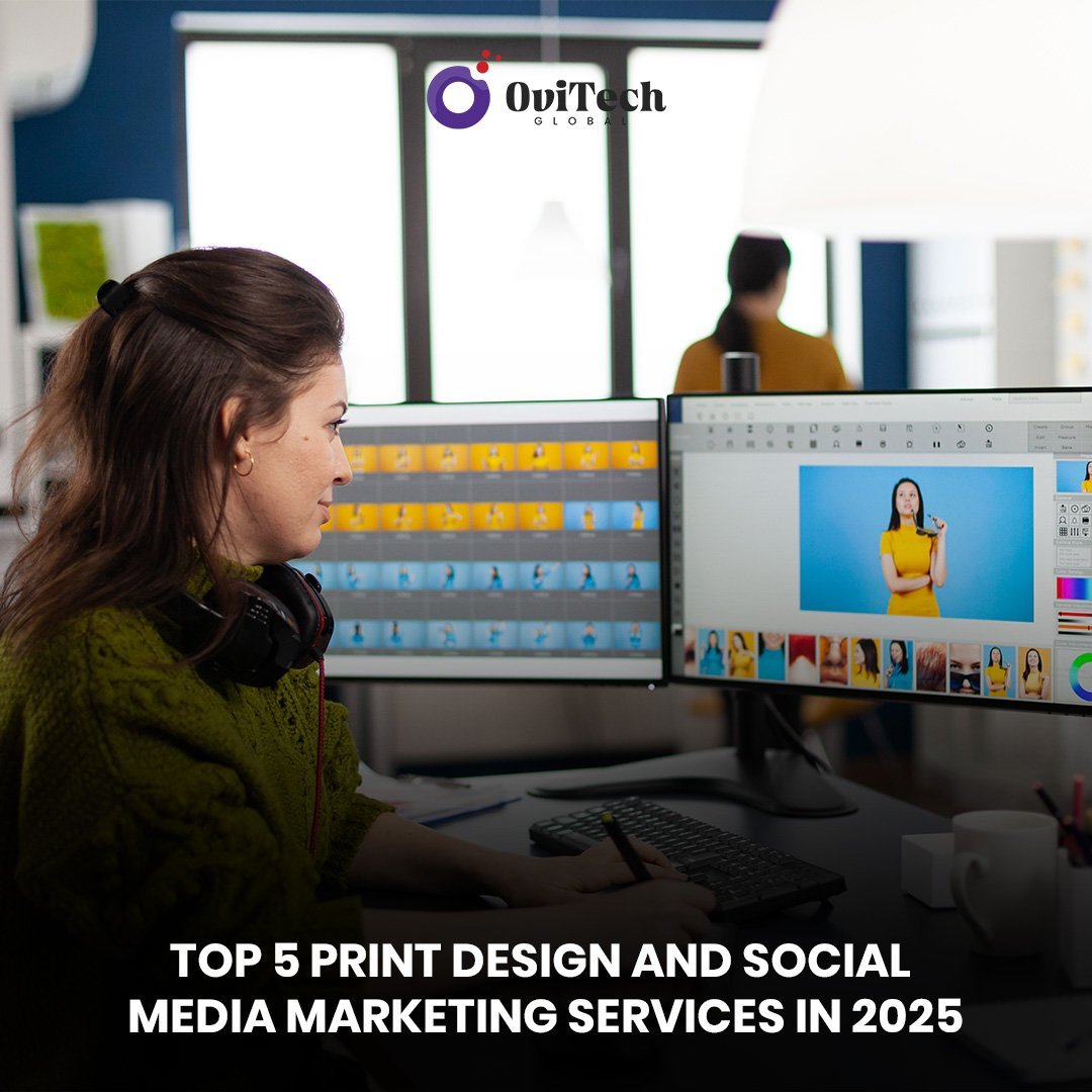 Top 5 Print Design And Social Media Marketing Agency In 2025